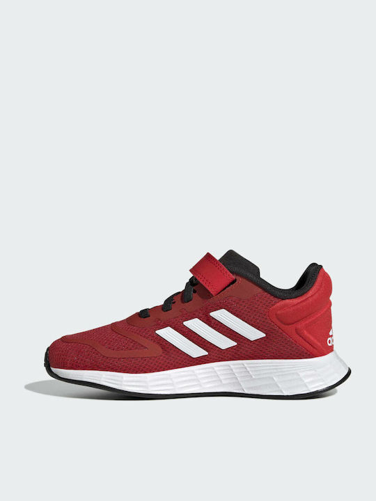 Duramo Duramo 10 El K Kids Sports Shoes Running with Hoop & Loop Closure Vivid Red / Cloud White / Core Black