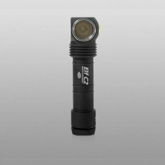 Armytek Επαναφορτιζόμενος Φακός LED IP68 με Μέγιστη Φωτεινότητα 1100lm Elf C2