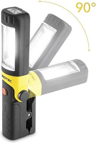 Trotec Φακός Συνεργείου Μπαταρίας LED IPX4 Διπλής Λειτουργίας PWLS 01-3