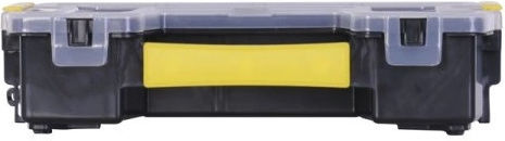 Stanley SortMaster Tool Compartment Organiser 10 Slot Adjustable Black 29.5x21.5x6.5cm