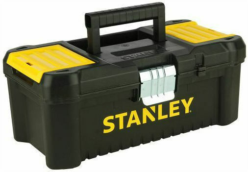 Stanley Essential Εργαλειοθήκη Χειρός Πλαστική με Ταμπακιέρα Π40.6xB21xΥ19.5cm