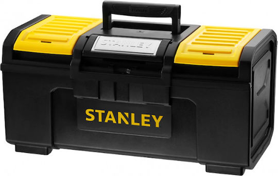 Stanley Hand Tool Case Plastic with Tobacco Case Dimensions: W39.4xD22xH16.2cm