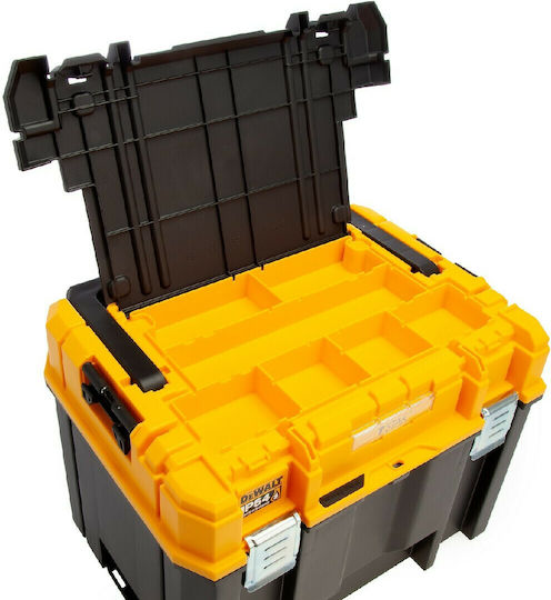 DEWALT TSTAK Hand Tool Case Plastic with Tobacco Case Dimensions: W44xD33.3xH32.3cm