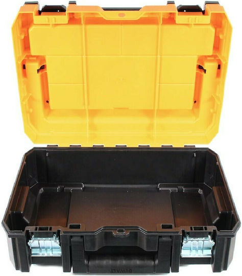 Dewalt TSTAK Hand Tool Case Plastic with Tobacco Case and Foam Dimensions: W44xD33.1xH18.5cm