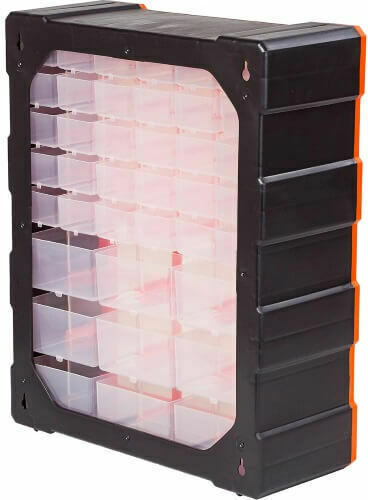 Tactix Συρταριέρα Εργαλείων Plastic 39 Compartments W38.5xD16xH48.5cm