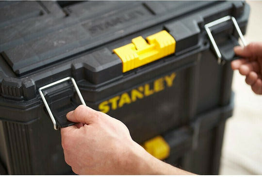 Stanley На колела Пластмасов Скрин с кутия за инструменти Ш56xД38xВ76см.