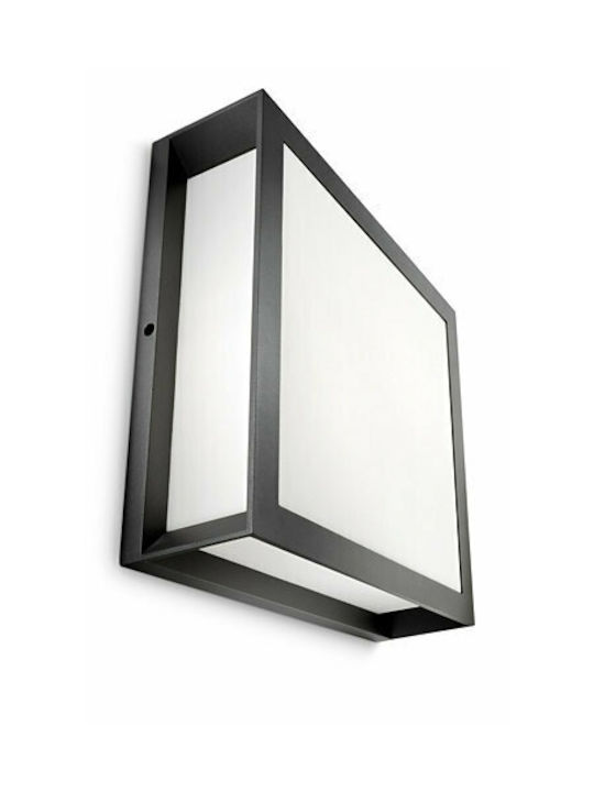 Philips Deckenleuchte für den Außenbereich E27 in Schwarz Farbe 915002147303