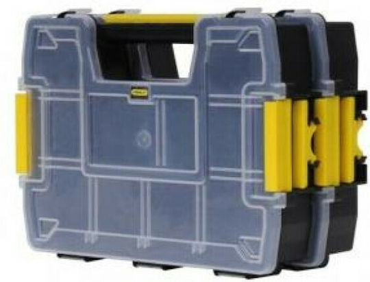 Stanley SortMaster Tool Compartment Organisers 10 Slot Adjustable Black 29x21x6cm 2pcs