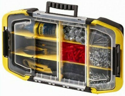 Stanley Click & Connect Hand Tool Case Plastic with Tobacco Case Dimensions: W31xD24.7xH50.7cm
