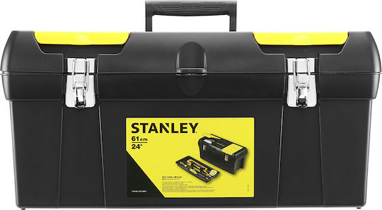 Stanley Series 2000 Hand Tool Case Plastic with Tobacco Case Dimensions: W31.8xD17.8xH13cm