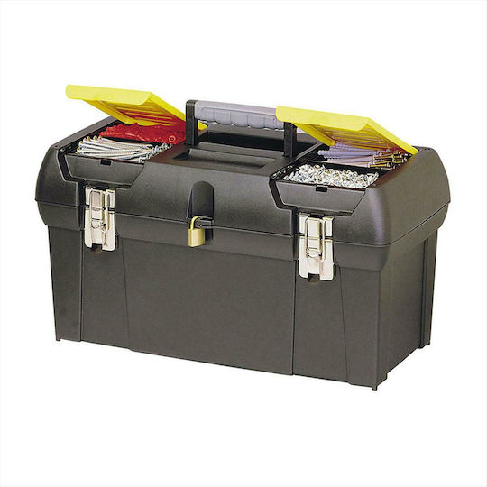 Stanley Series 2000 Hand Tool Case Plastic with Tobacco Case Dimensions: W31.8xD17.8xH13cm