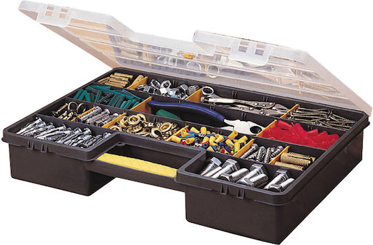 Stanley Tool Compartment Organiser 25 Slot Black 45.7x32.7x7.9cm