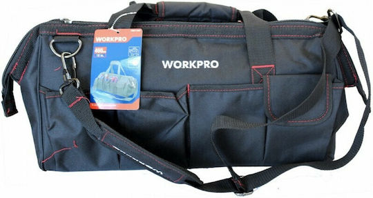 WorkPro Τσάντα Ώμου Μαύρη
