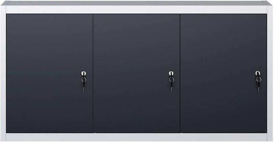 vidaXL Μεταλλικός Εργαλειοφόρος Π120xΒ19xΥ60εκ.