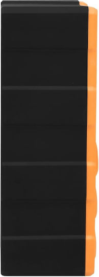 vidaXL Συρταριέρα Εργαλείων Plastic 39 Slot W38xD16xH47cm