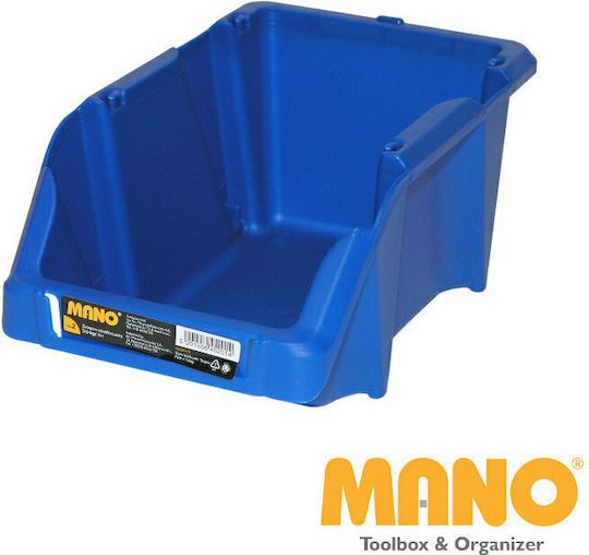 Mano Plastic Tool Bin Organiser W15.2xD24.5xH12.2cm