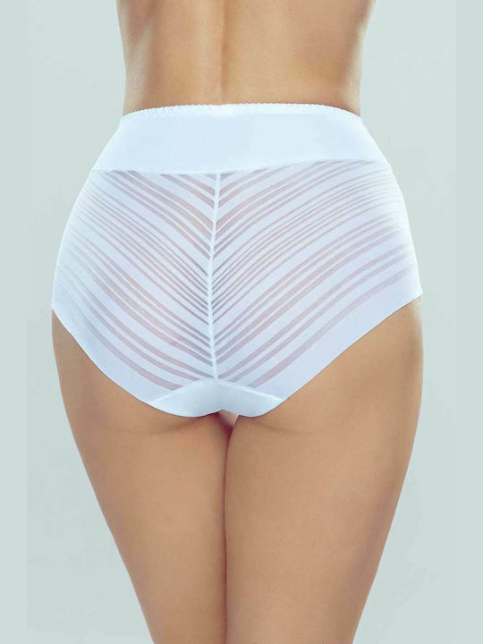 Eldar Velma Hochtailliert Damen Slip Weiß