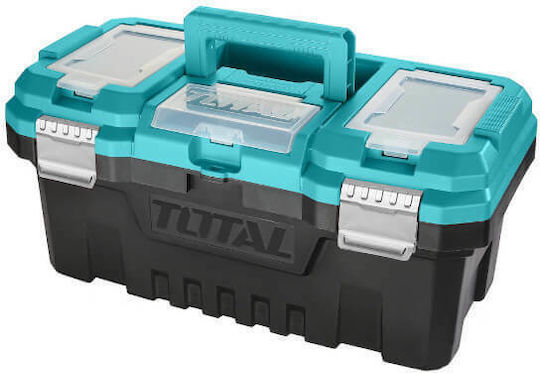 Total Hand Tool Case Plastic with Tobacco Case Dimensions: W50.8xD29.6xH26.1cm