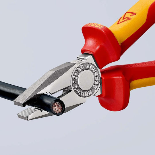 Knipex Πένσα Ίσια Ηλεκτρολόγου Μήκους 160mm