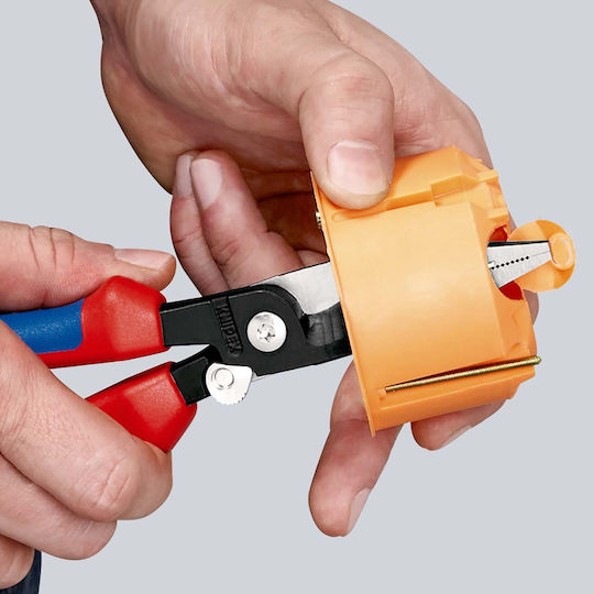 Knipex Μυτοτσίμπιδο Ίσιο Ηλεκτρολόγου Μήκους 200mm