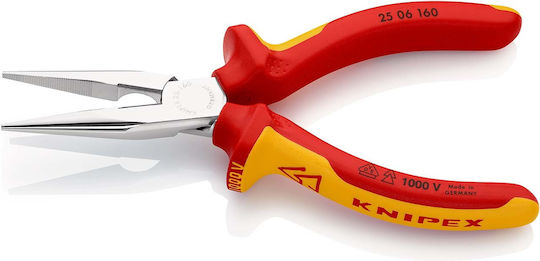 Knipex Μυτοτσίμπιδο Ίσιο Ηλεκτρολόγου Μήκους 160mm