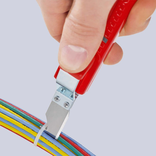 Knipex Rotativ Striptease Striptease cu tăietor și lungimea 130mm