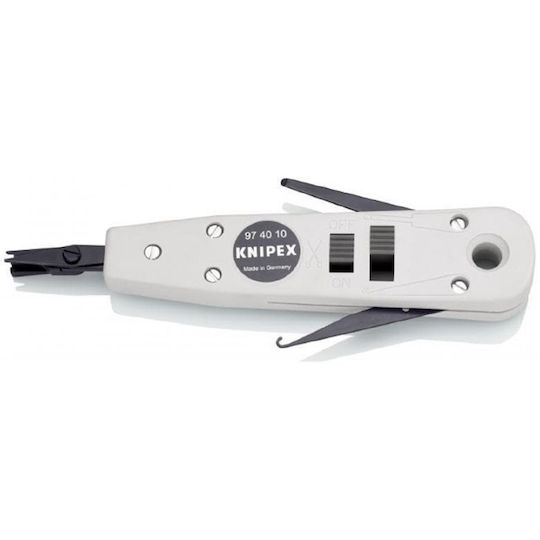 Knipex Инструмент за кримпване тип Кроне (Дължина 180мм)