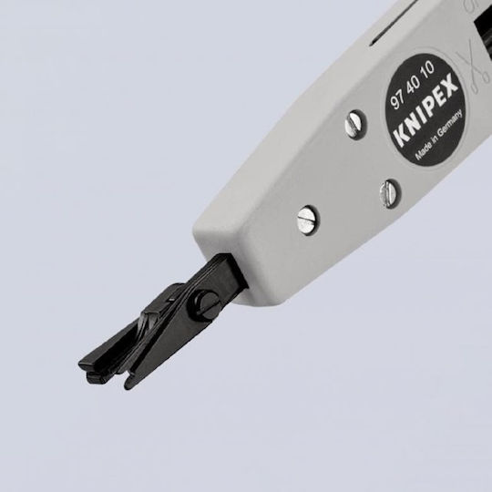 Knipex Инструмент за кримпване тип Кроне (Дължина 180мм)