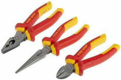 Irwin Vise-Grip Pliers set Electrician Length 150mm 3pcs