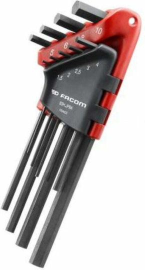 Facom Set 9 Allen Wrenches L