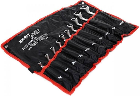 Kraft & Dele Set 10 Double Polygon Wrench Bent KD-10929