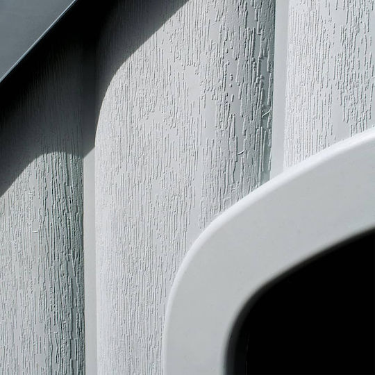 vidaXL Dog House Large Plastic Outdoor Gray 92x87x91cm