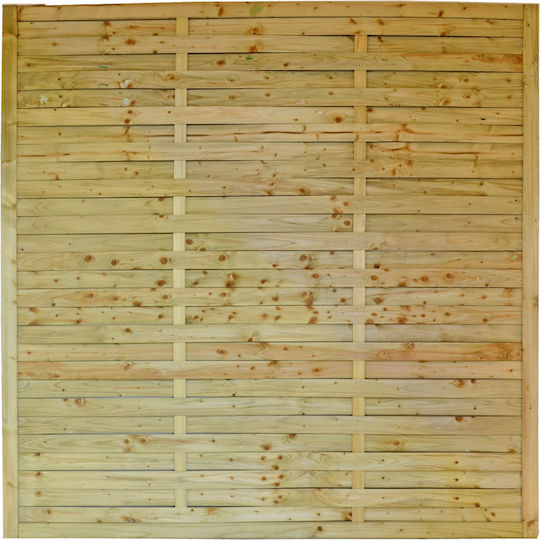 Showood Holz Panel Zaun in Beige Farbe 1.8x1.8m