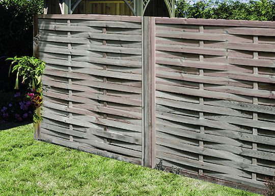 Showood Wooden Fence Panel in Beige Color 1.8m x 90cm