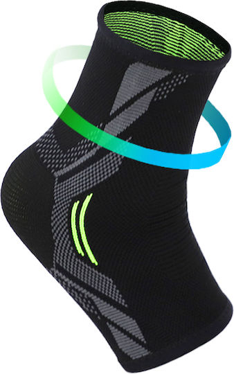 Rage Elastic Ankle Brace in Black color 960007