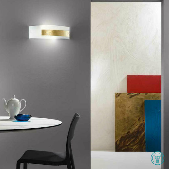 Ondaluce Deckenleuchte 50cm Gold mit Fassung E27