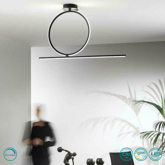 Ondaluce Pl.Acrobat.50/Oro Plafonieră de Tavan 100buc Aurie cu LED Integrat