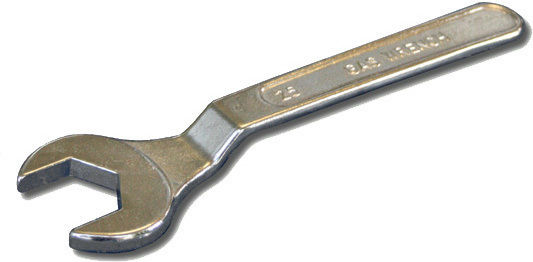 Silverline Γερμανικό Κλειδί Μεγέθους 25mm Κλειδί Φιάλης Υγραερίου 25mm