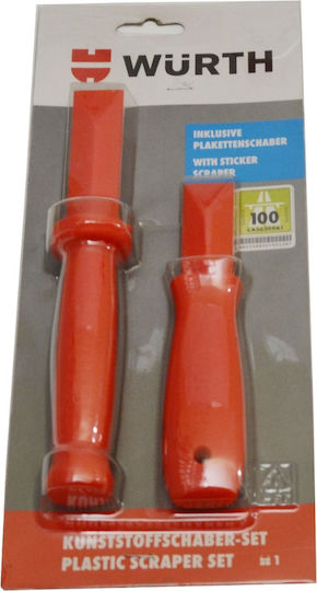 Wurth Răzuitoare de Lucru cu Mâner de Plastic 2buc