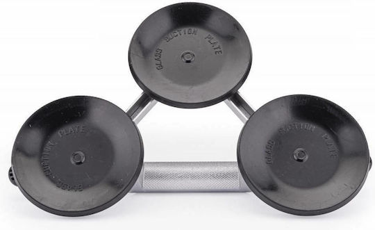 Powermat Aluminum Triple Work Suction Cup 120mm with Max Lifting Weight 150kg