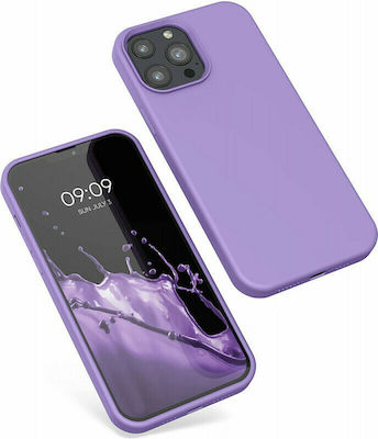 KWmobile Rubberized Silicone Back Cover Violet Purple (iPhone 13 Pro Max)