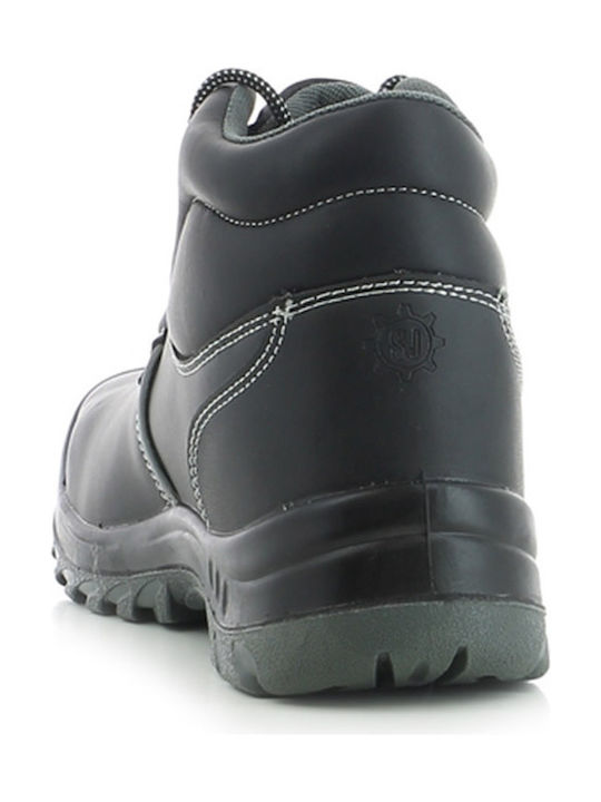 Safety Jogger Eos Waterproof Boots Safety Black S3 with Certification SRC