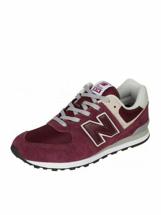 574 Classic Kids Sneakers Burgundy