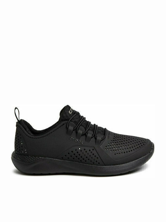Literide Pacer K Детски маратонки Low Анатомични Slip-on Черни
