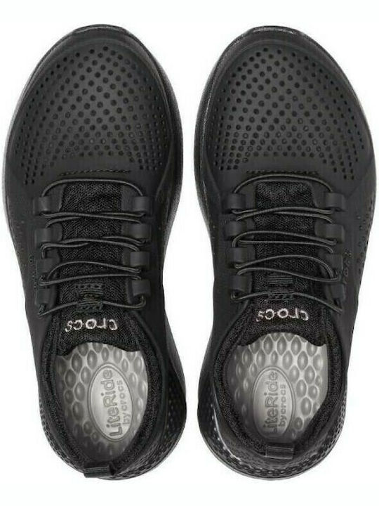 Literide Pacer K Детски маратонки Low Анатомични Slip-on Черни