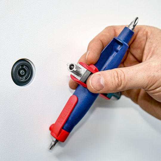 Knipex Κατσαβίδι με Μαγνητικές Εναλλασσόμενες Μύτες