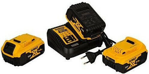 Dewalt Комплект 3 Батерии за Инструменти Литиеви 18V Капацитет 5Ах със Зарядно