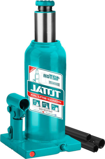 Total Hydraulic Car Jack with Lifting Height up to 46.5cm and Lifting Weight up to 12 Tons