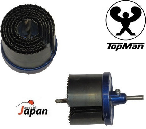 TopMan Hole Saw Kit for Wood and Plastic