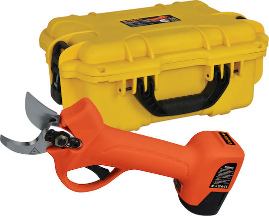 Kraft Pruning Shears Battery Brushless 16.8V 2x2.6Ah with Maximum Cutting Diameter 28mm in Carrying Case